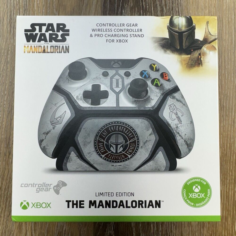 Xbox Controller Gear Star Wars Mandalorian Limited Edition New Sealed In Box